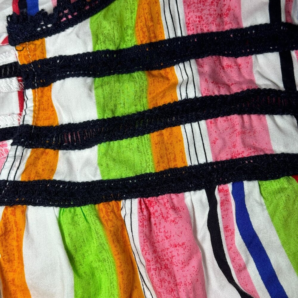 Crown & Ivy Multi Color Striped Boho Blouse... - Picture 8 of 13
